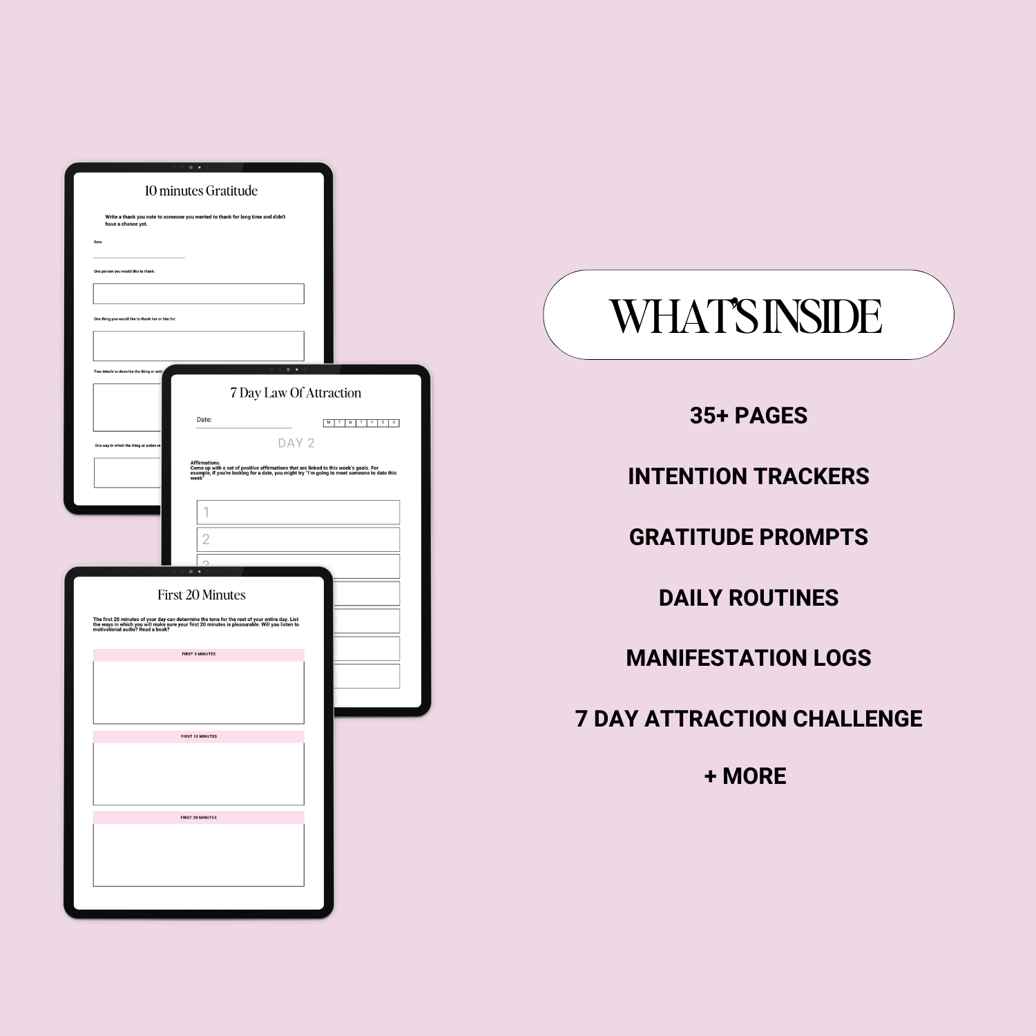 The Law Of Attraction Planner⭐